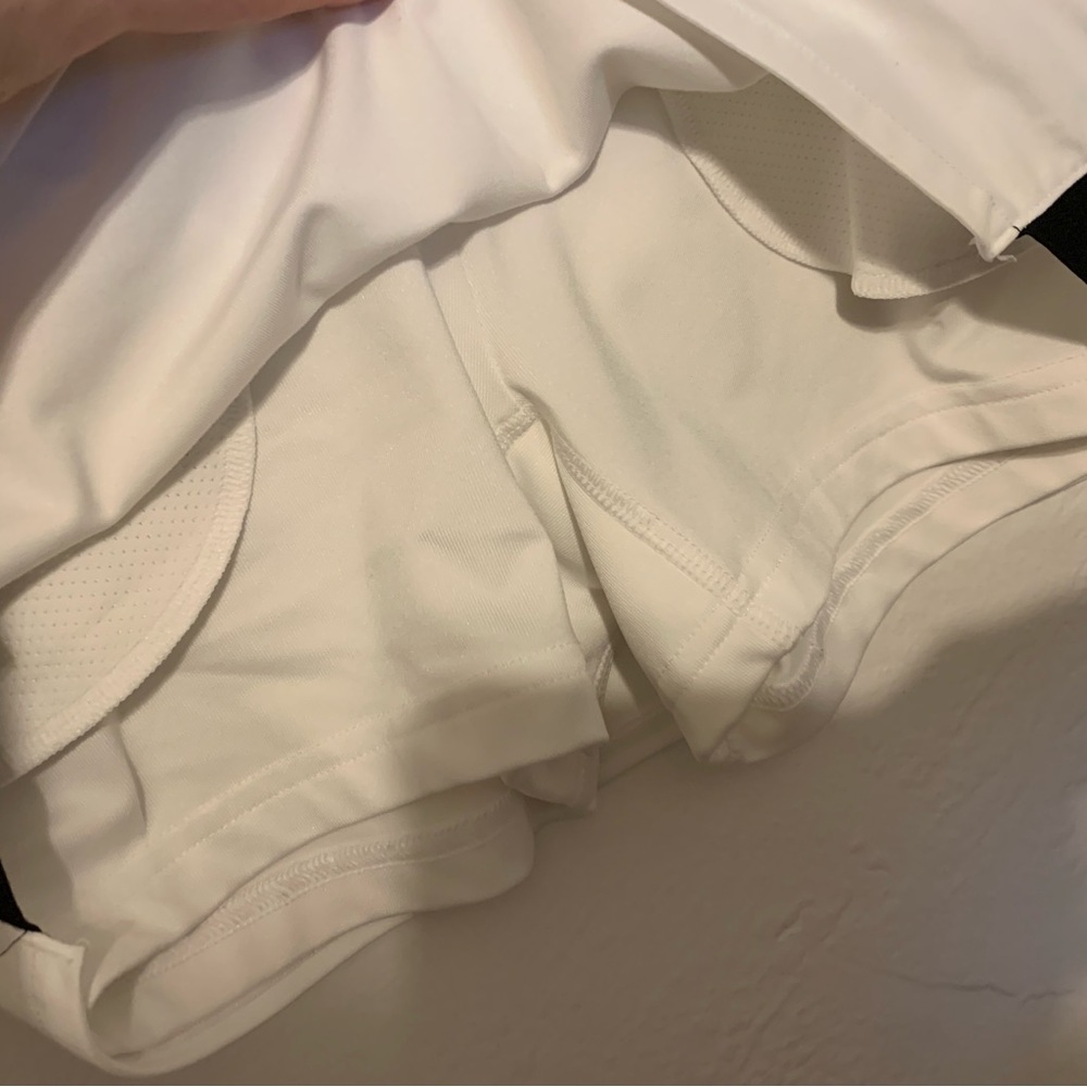 Adidas Cream Climalite Skirt - Picture 2 of 8